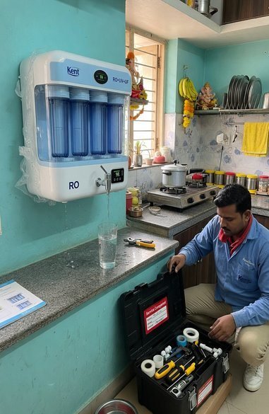 Water purifier installation project